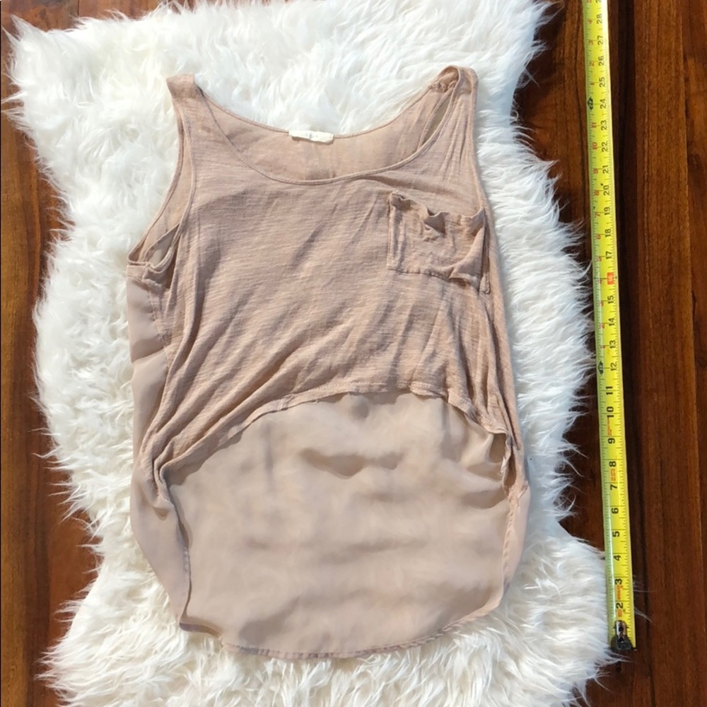 Lush Boho Crop Top SZ S